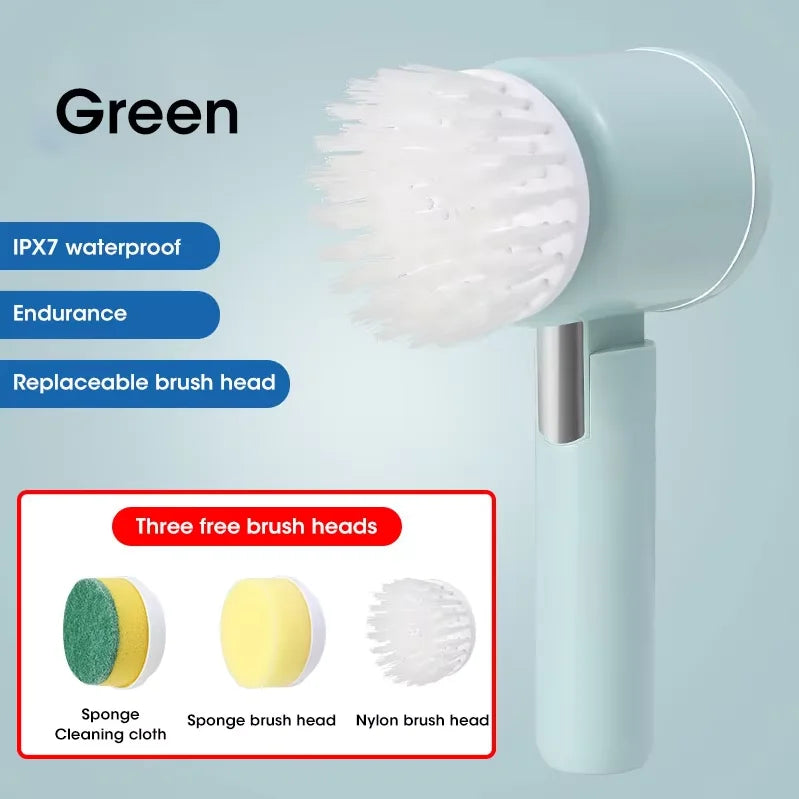 Rechargeable Electric Spin Scrubber