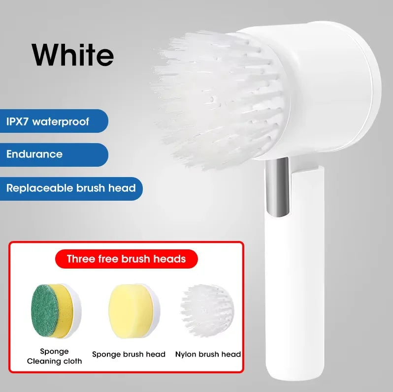 Rechargeable Electric Spin Scrubber