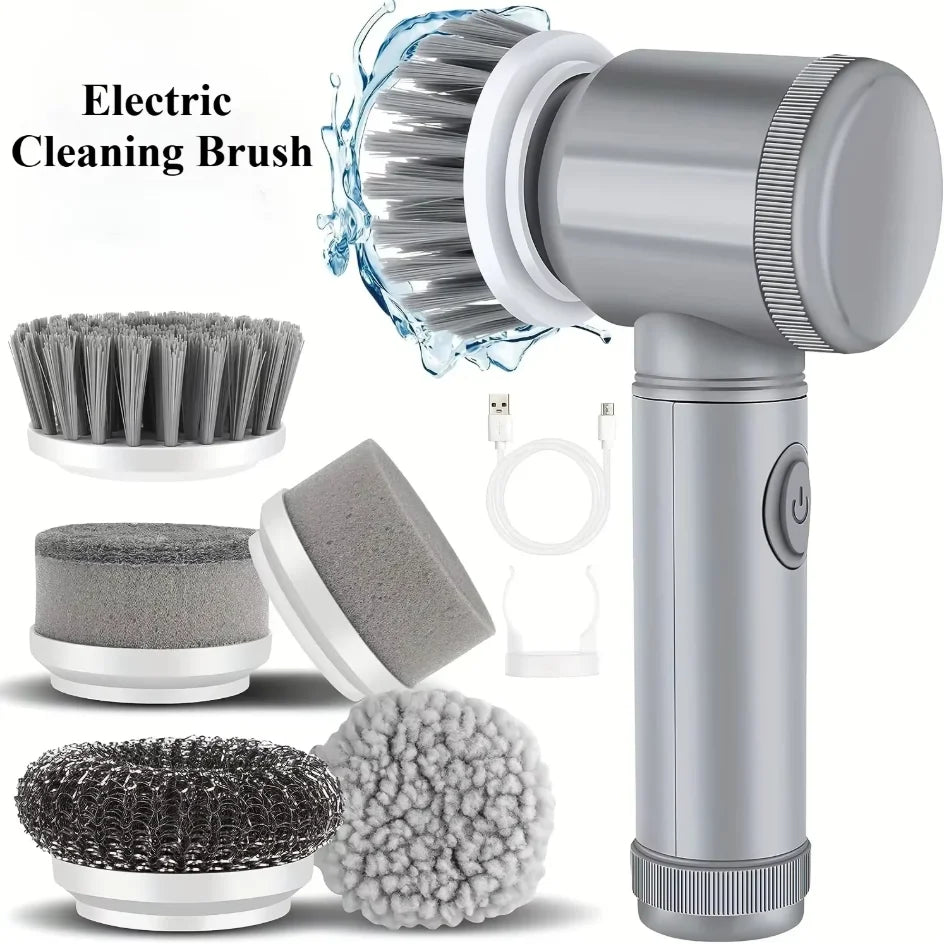 Rechargeable Electric Spin Scrubber