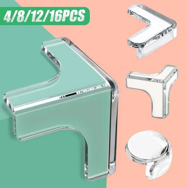Baby Safety Silicone Corner Protector Transparent Edge Guard